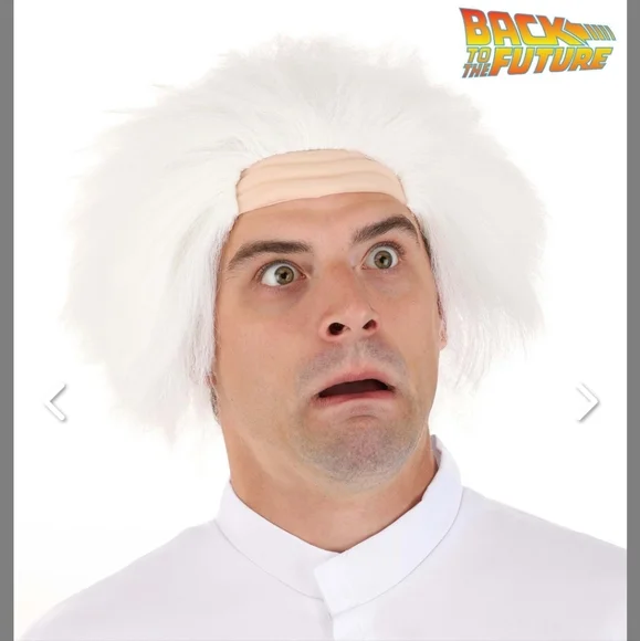 Back To The Future Doc Brown Full Costume - Picture 9 of 16